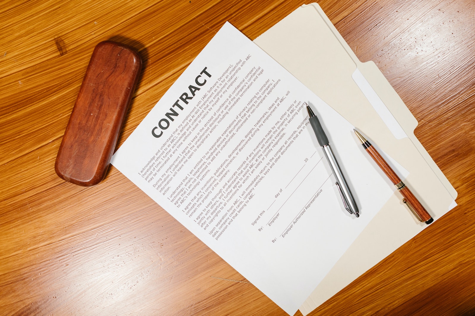 employment contracts for business